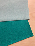 Assorted litchi faux leather sheets