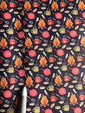 Campfire faux leather sheet
