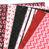 Valentine’s Day themed Faux leather sheets