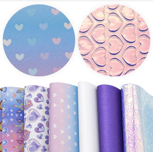 Purple Heart themed sheets