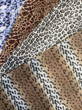 Animal Print Faux Leather Sheets