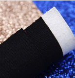 Bundle of 8 Chunky Glitter faux leather sheets