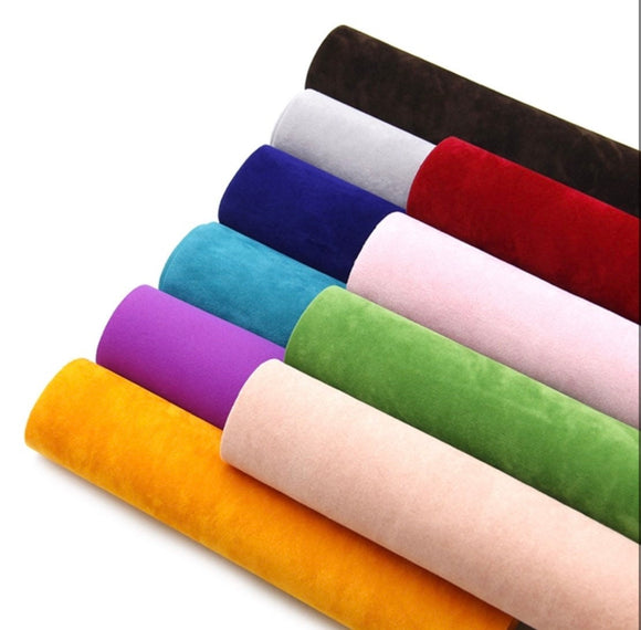 Bundle of 10 sheets of double-sided velvet