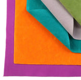 Assorted double-sided velvet sheet
