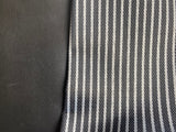 Striped faux leather rolls, **please read description**woven nylon, synthetic leather for crafts, beading, earring, bows
