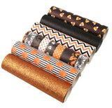 Assorted Halloween Themed Faux Leather