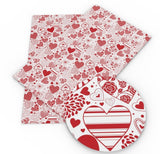 Assorted Valentine’s Day themed sheets