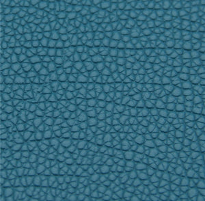 Peacock blue litchi pattern faux leather sheets, synthetic leather for earrings, crafts and bows, bump pattern