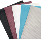 Assorted embossed pattern faux leather sheets, synthetic leather for earrings, crafts and bows, bump pattern