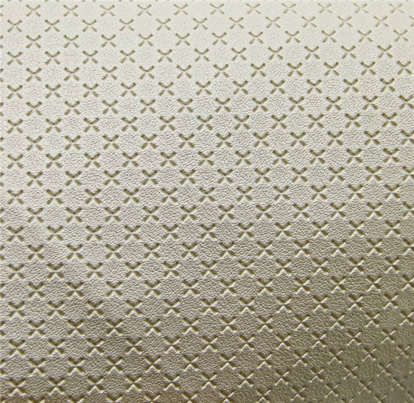 Pearlescent gold embossed pattern faux leather sheets, synthetic leather for earrings, crafts and bows, bump pattern