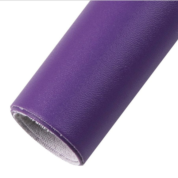 Purple sheepskin finish faux leather sheet, synthetic leather for earrings, crafts and bows, bump pattern